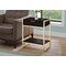 Monarch Specialties Accent Table - 24"H / Espresso / Gold Metal I 3486 - alternate 2
